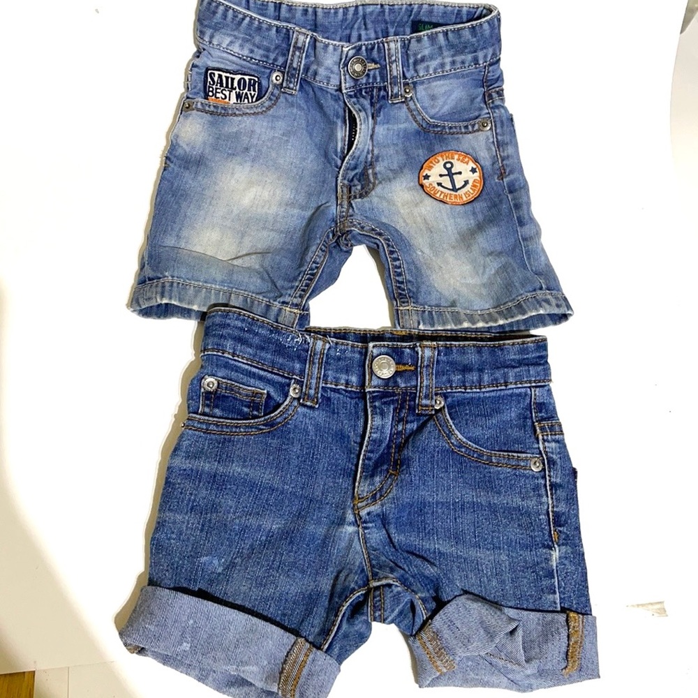 Benetton Jeans Kids Blue Denim Jeans Short 1Y & 2Y